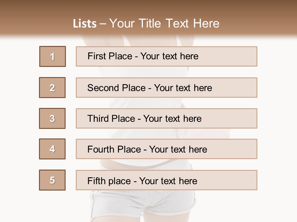 Leather Togetherness Background PowerPoint Template