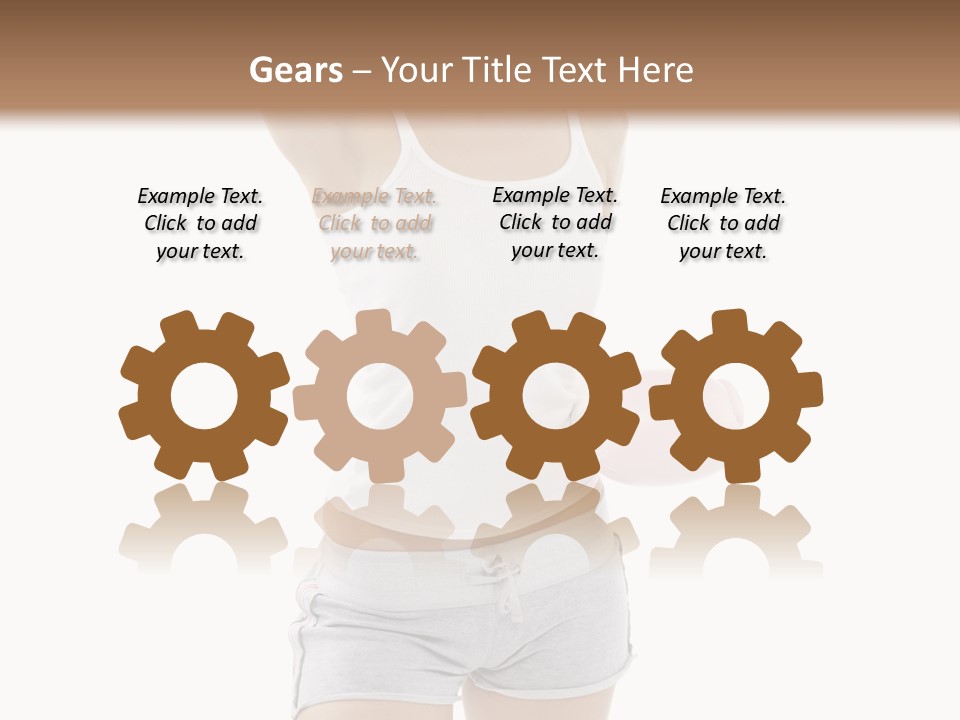 Leather Togetherness Background PowerPoint Template