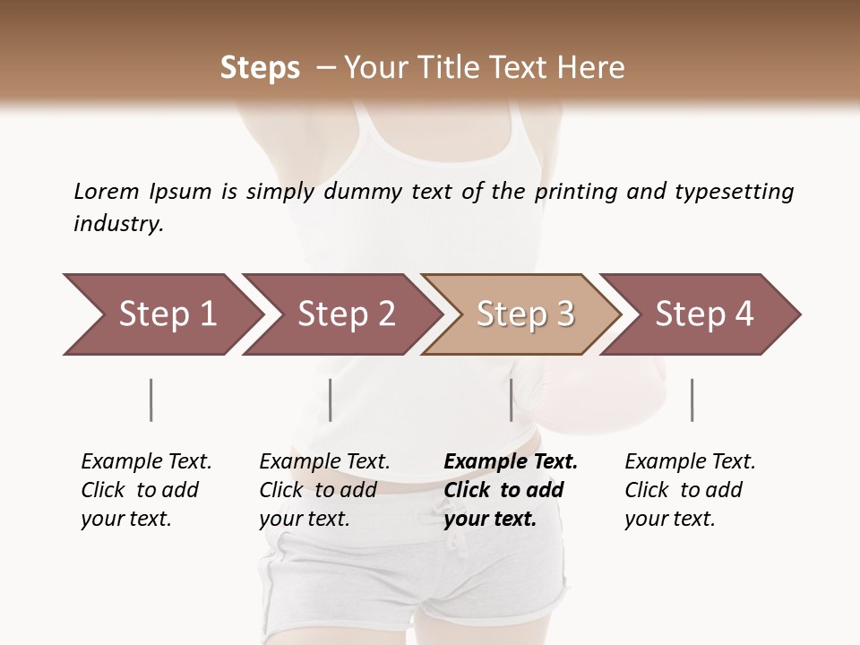 Leather Togetherness Background PowerPoint Template