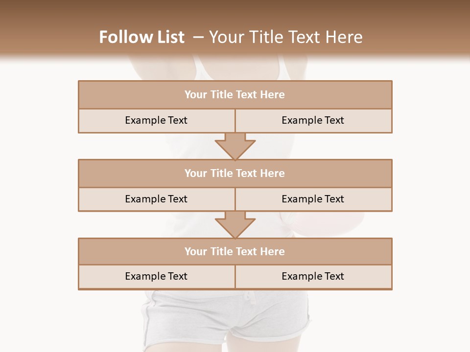 Leather Togetherness Background PowerPoint Template