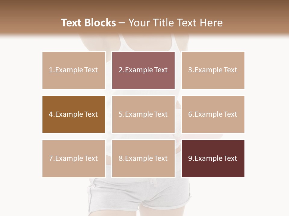 Leather Togetherness Background PowerPoint Template