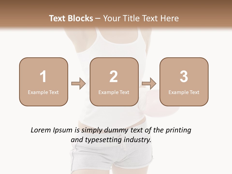 Leather Togetherness Background PowerPoint Template