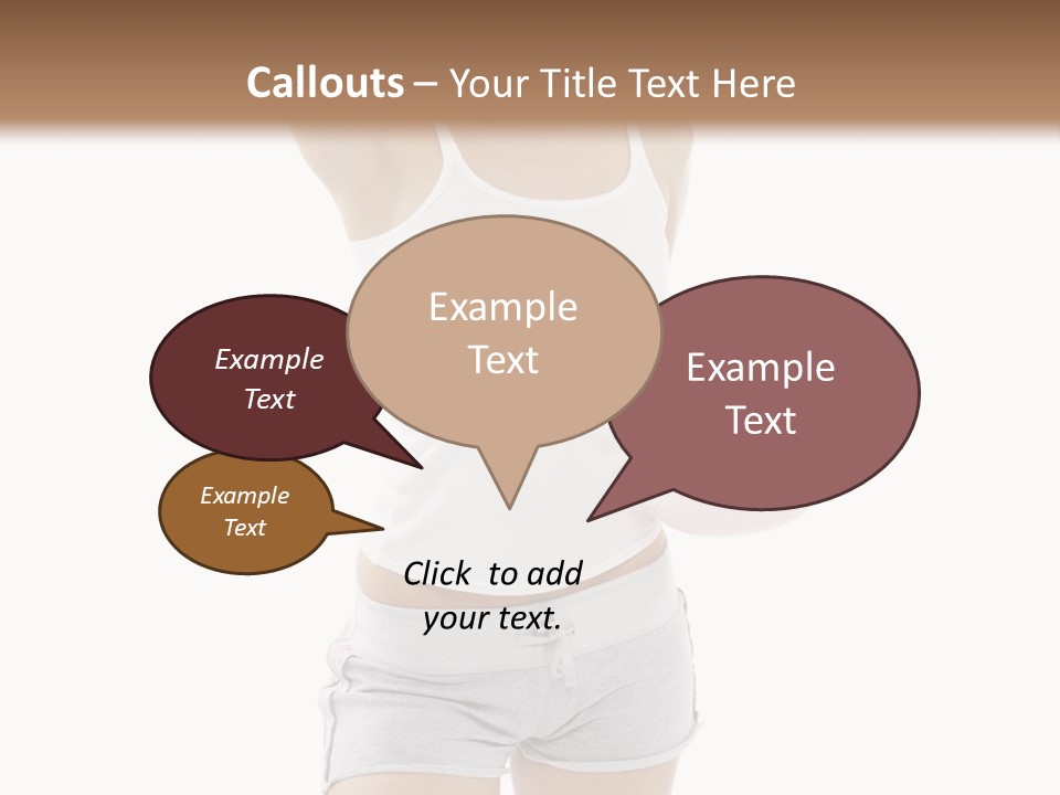 Leather Togetherness Background PowerPoint Template