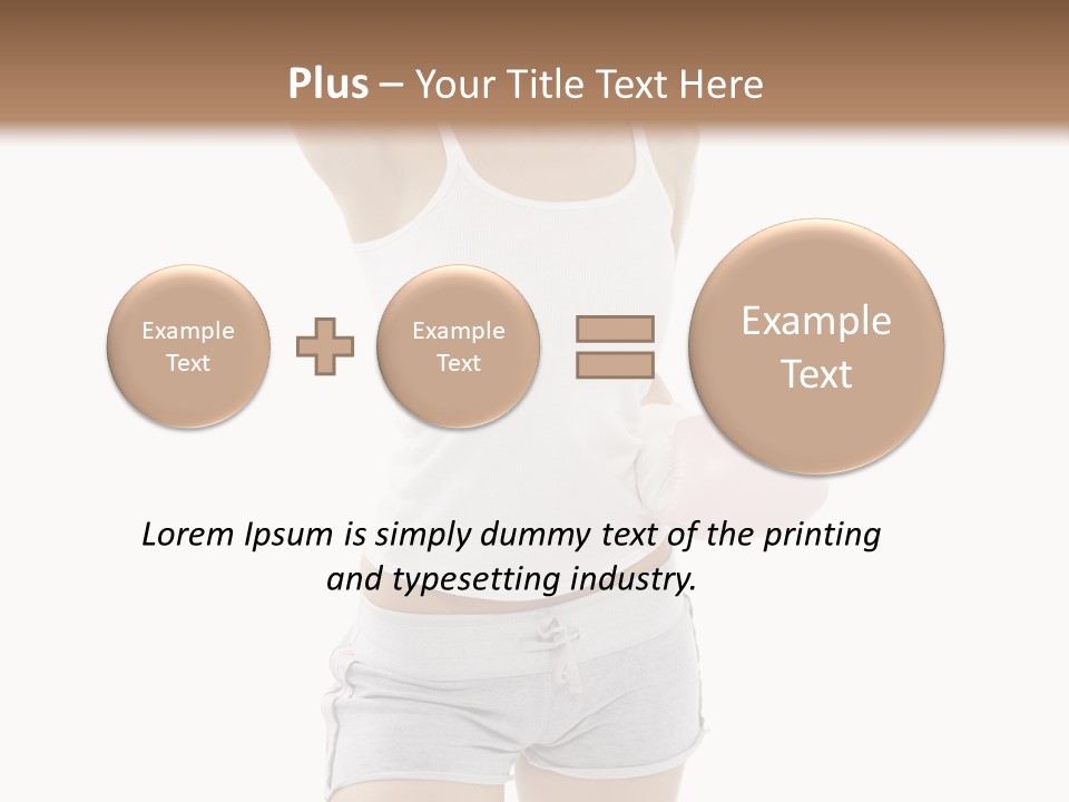 Leather Togetherness Background PowerPoint Template