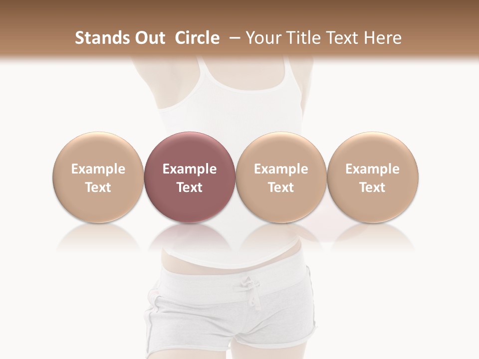 Leather Togetherness Background PowerPoint Template