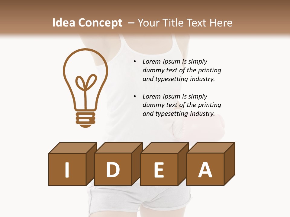 Leather Togetherness Background PowerPoint Template