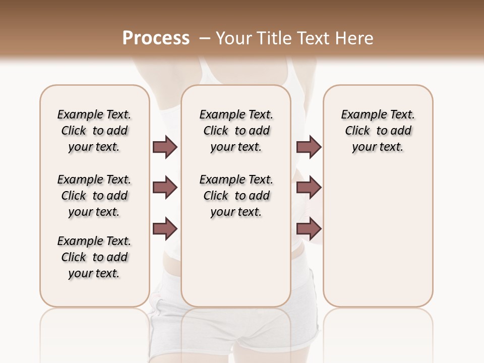 Leather Togetherness Background PowerPoint Template