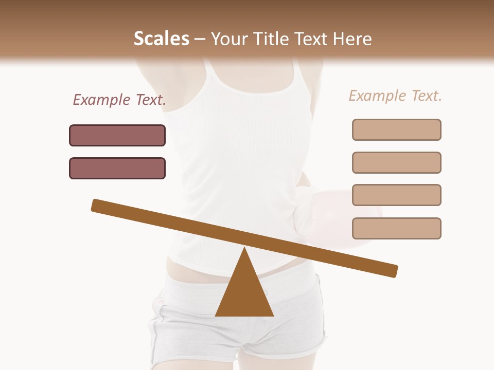 Leather Togetherness Background PowerPoint Template