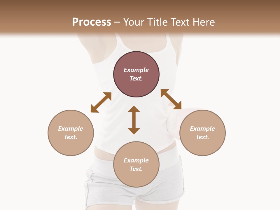 Leather Togetherness Background PowerPoint Template