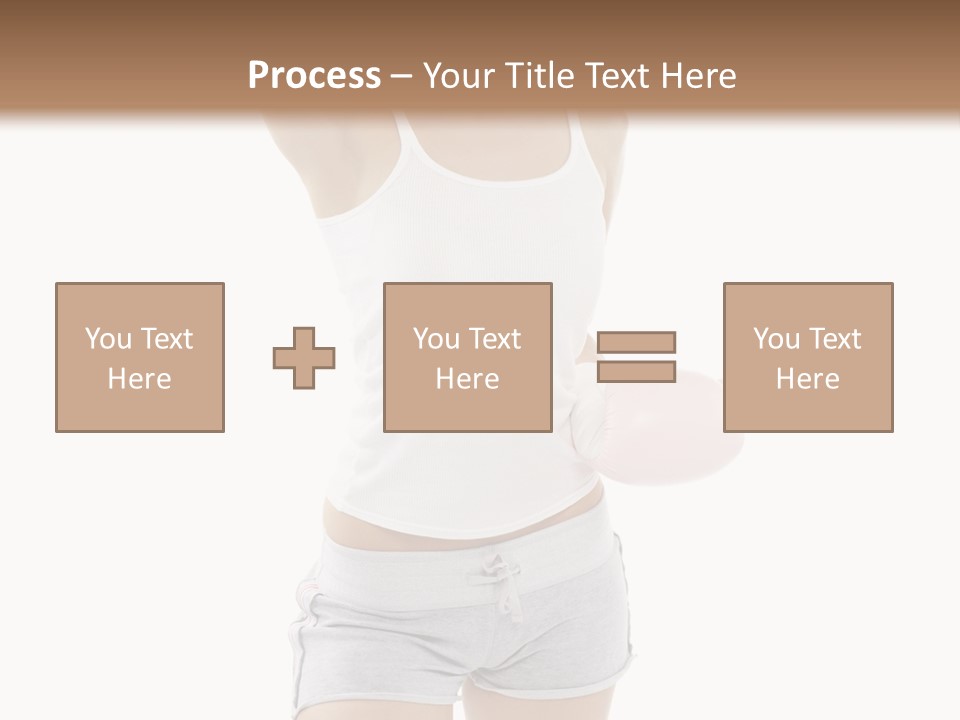 Leather Togetherness Background PowerPoint Template