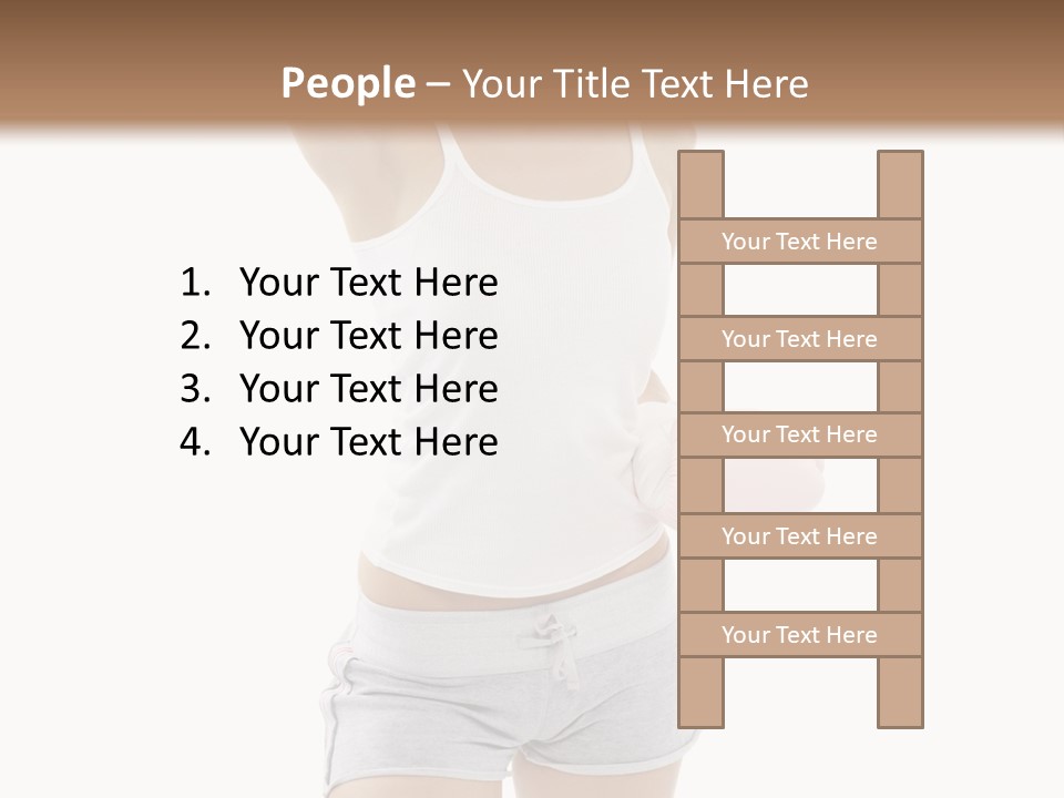 Leather Togetherness Background PowerPoint Template