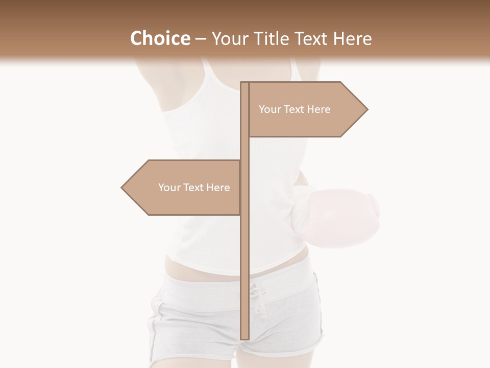 Leather Togetherness Background PowerPoint Template