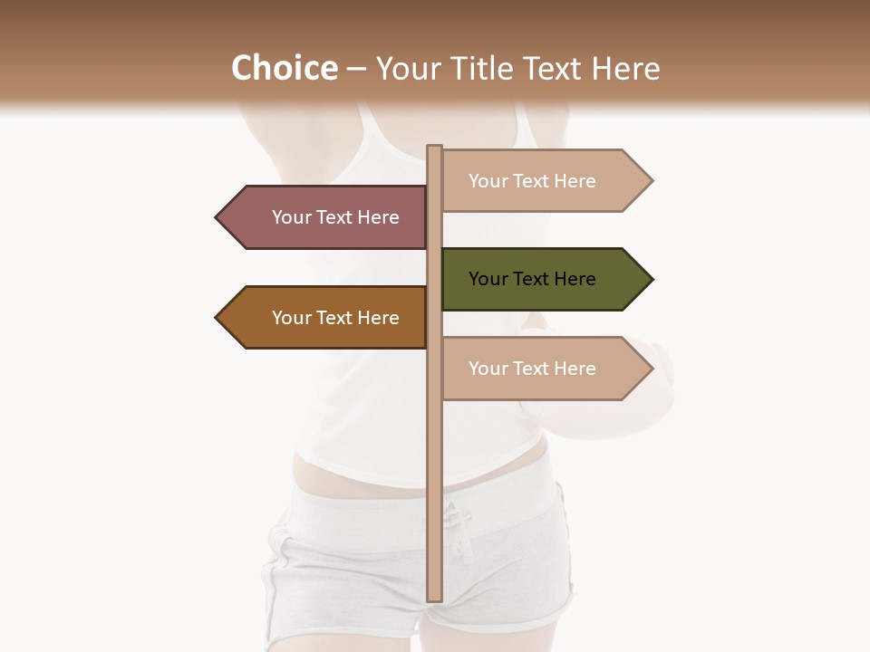 Leather Togetherness Background PowerPoint Template