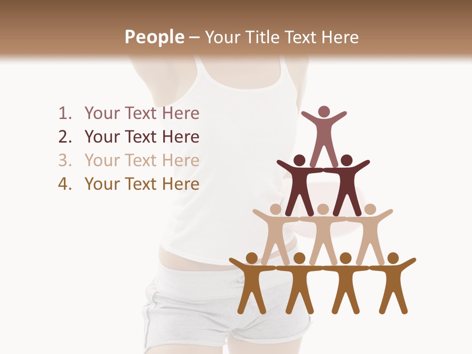 Leather Togetherness Background PowerPoint Template