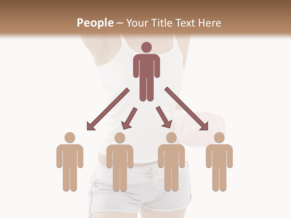 Leather Togetherness Background PowerPoint Template