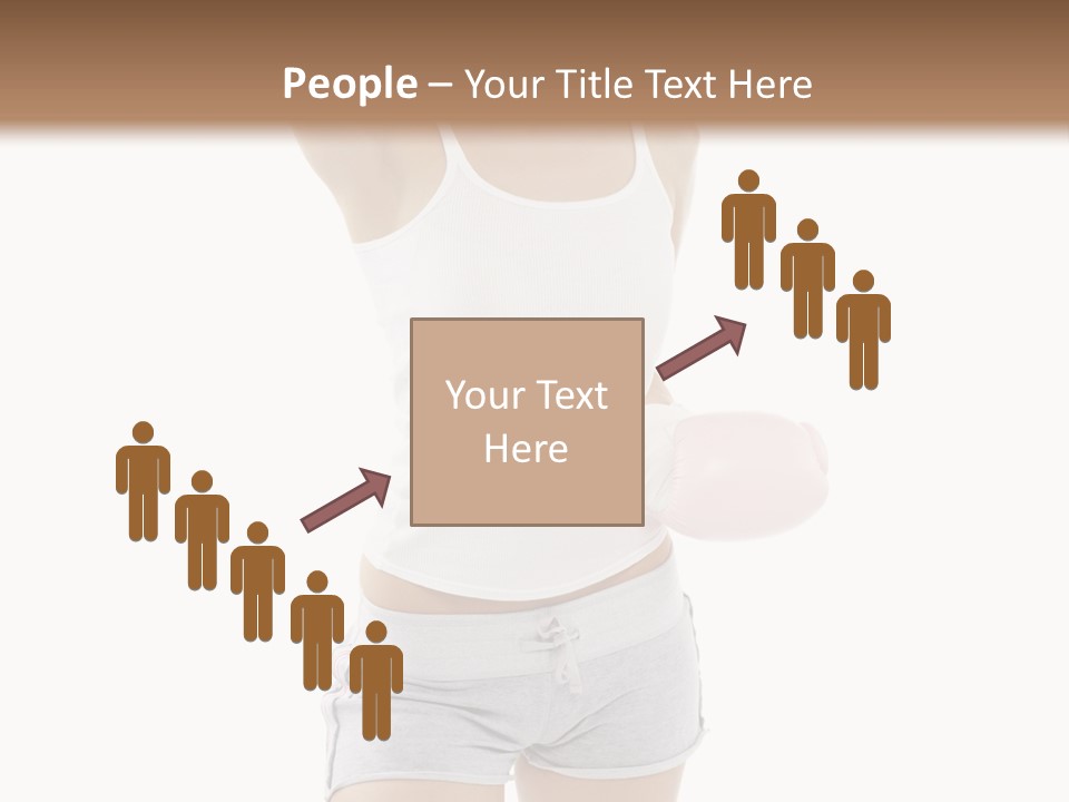 Leather Togetherness Background PowerPoint Template