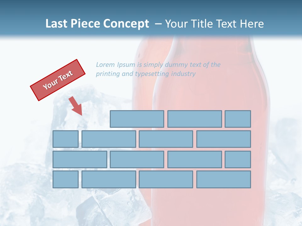 Cool Ice Photography PowerPoint Template