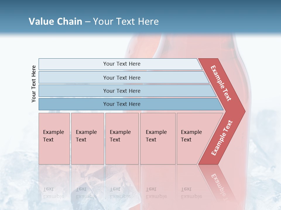 Cool Ice Photography PowerPoint Template