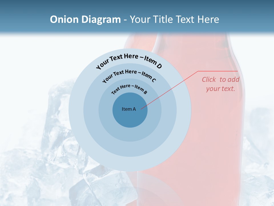 Cool Ice Photography PowerPoint Template