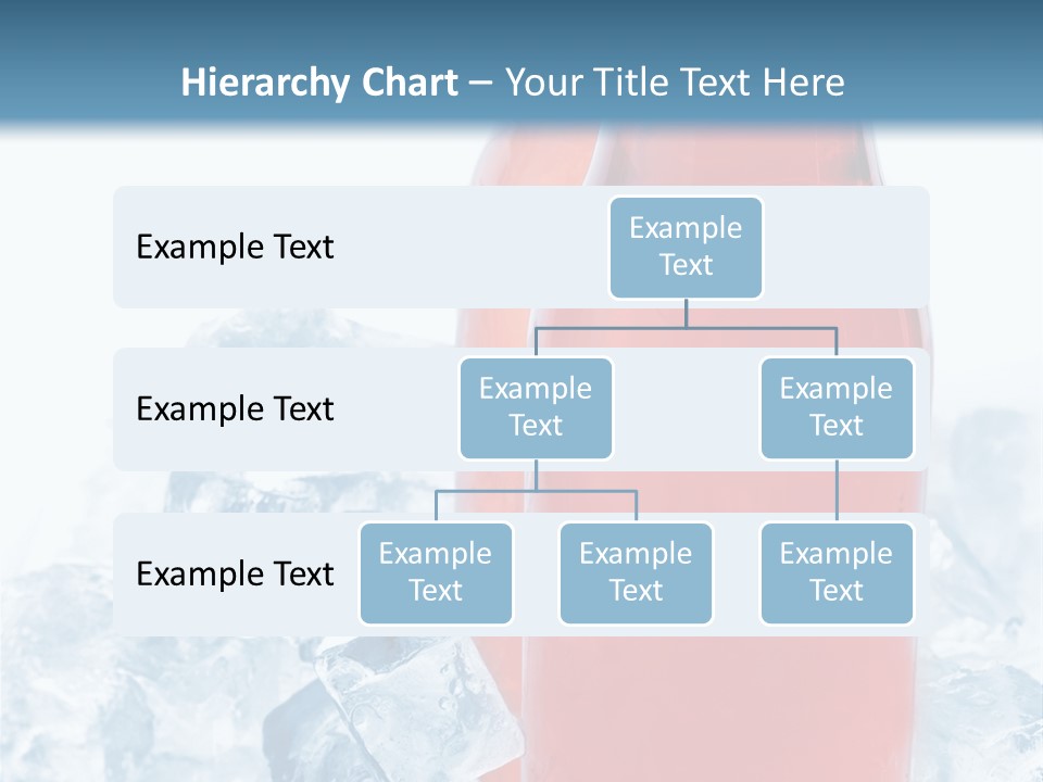 Cool Ice Photography PowerPoint Template