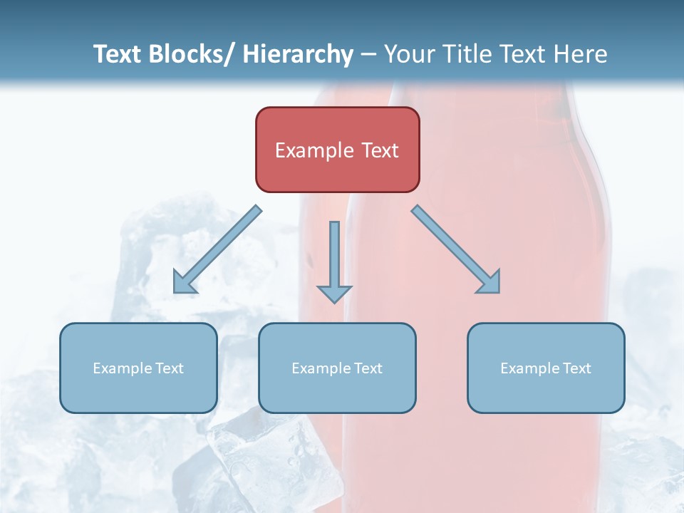 Cool Ice Photography PowerPoint Template