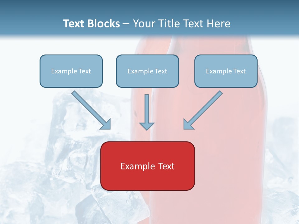 Cool Ice Photography PowerPoint Template