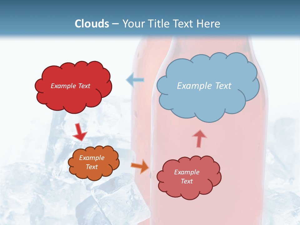 Cool Ice Photography PowerPoint Template