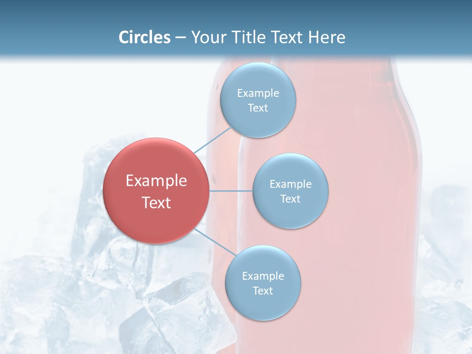 Cool Ice Photography PowerPoint Template