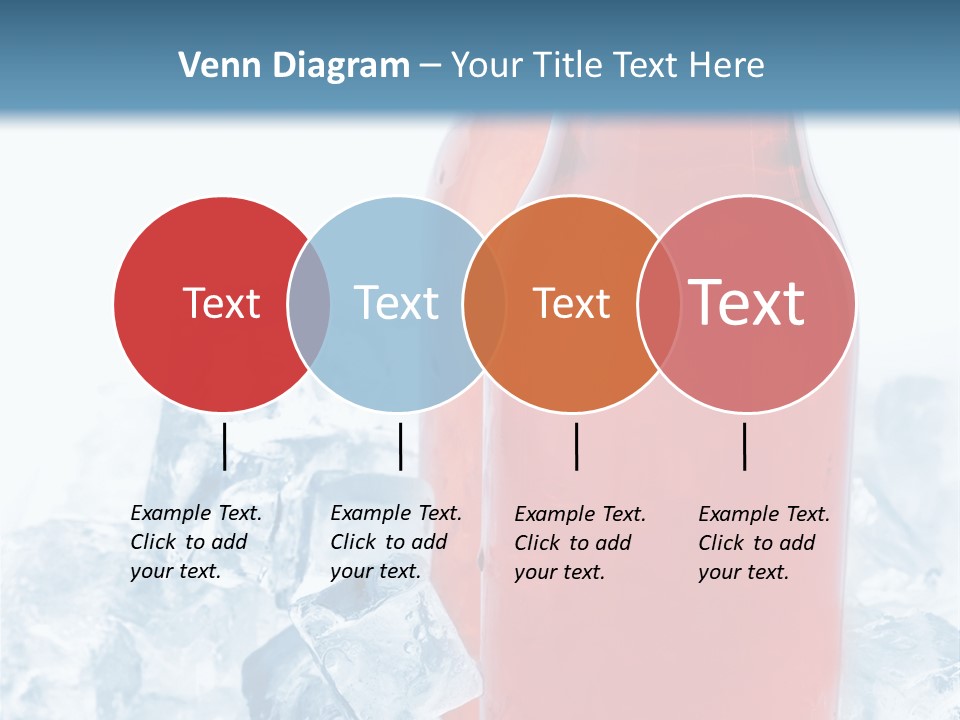 Cool Ice Photography PowerPoint Template