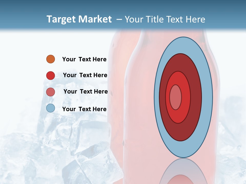 Cool Ice Photography PowerPoint Template