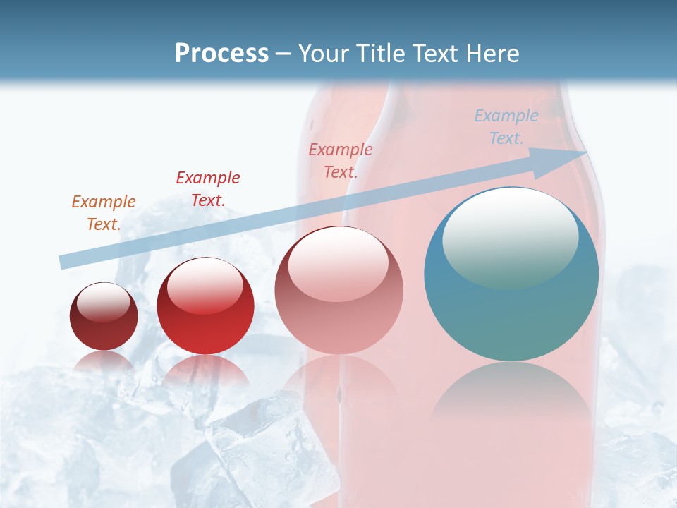 Cool Ice Photography PowerPoint Template