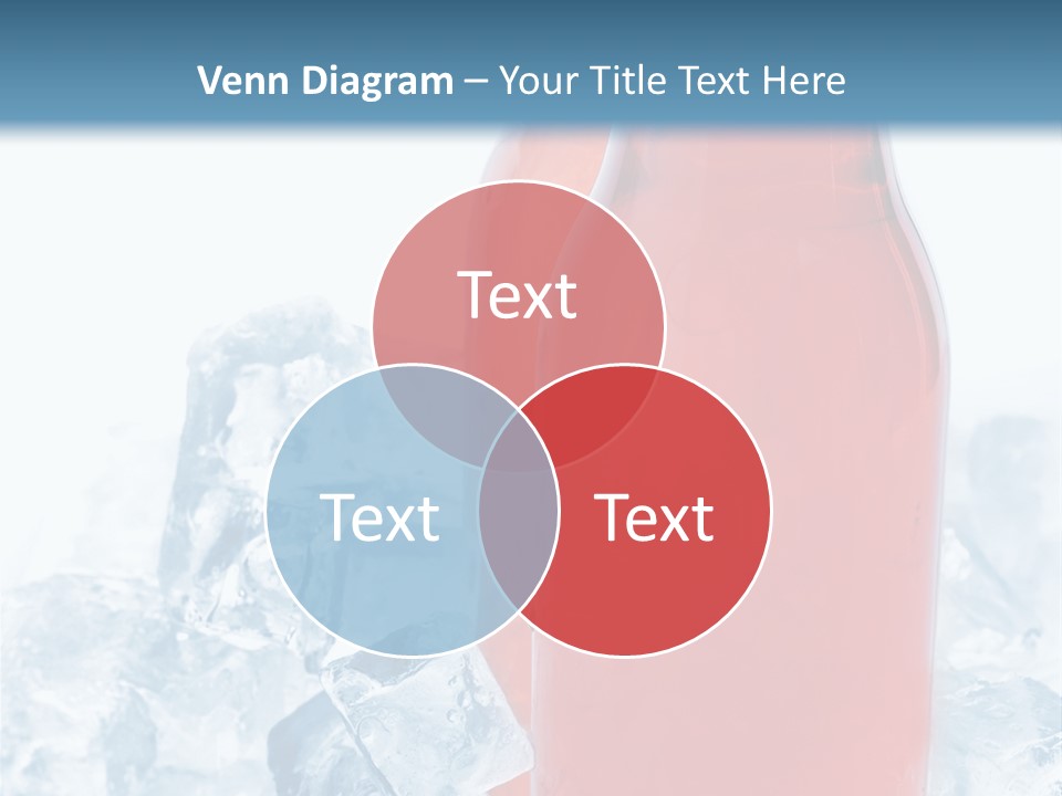 Cool Ice Photography PowerPoint Template