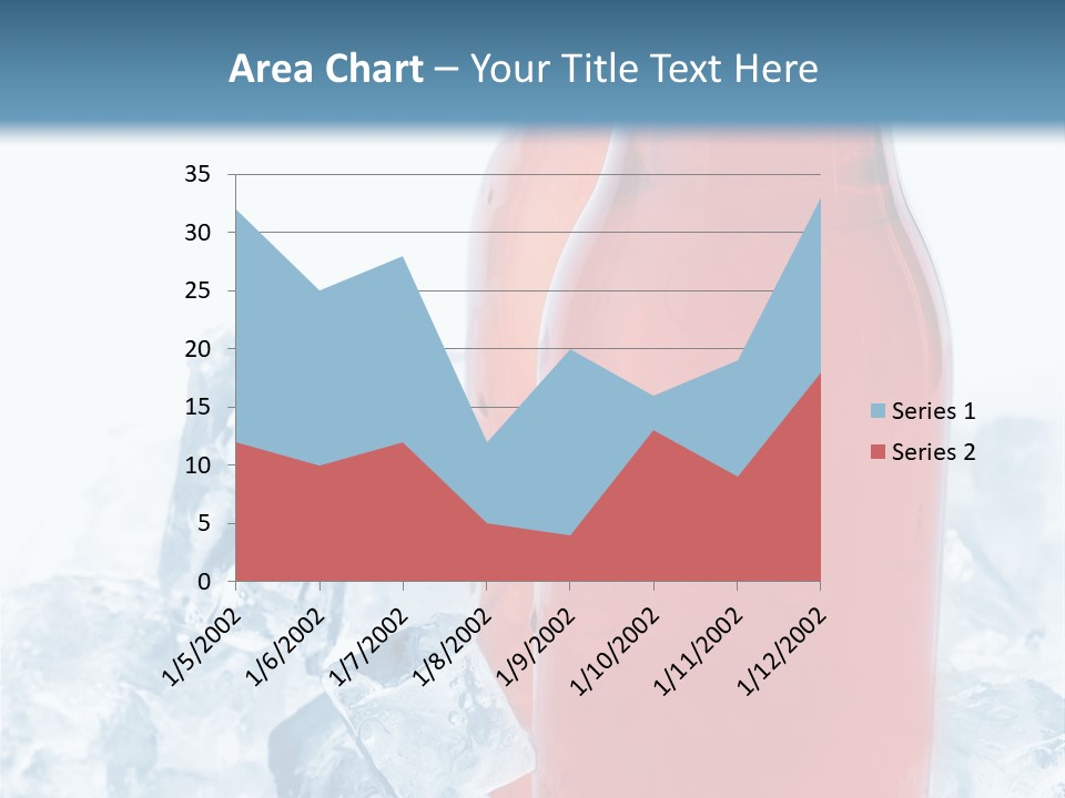 Cool Ice Photography PowerPoint Template