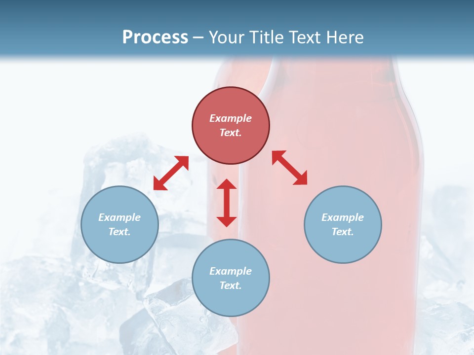 Cool Ice Photography PowerPoint Template