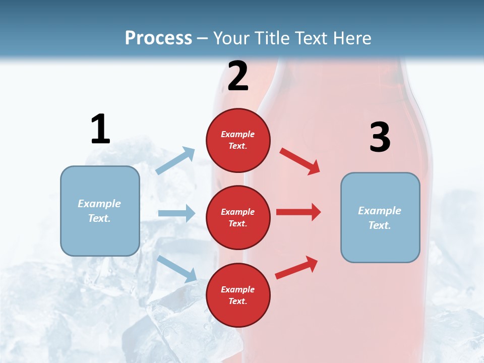 Cool Ice Photography PowerPoint Template