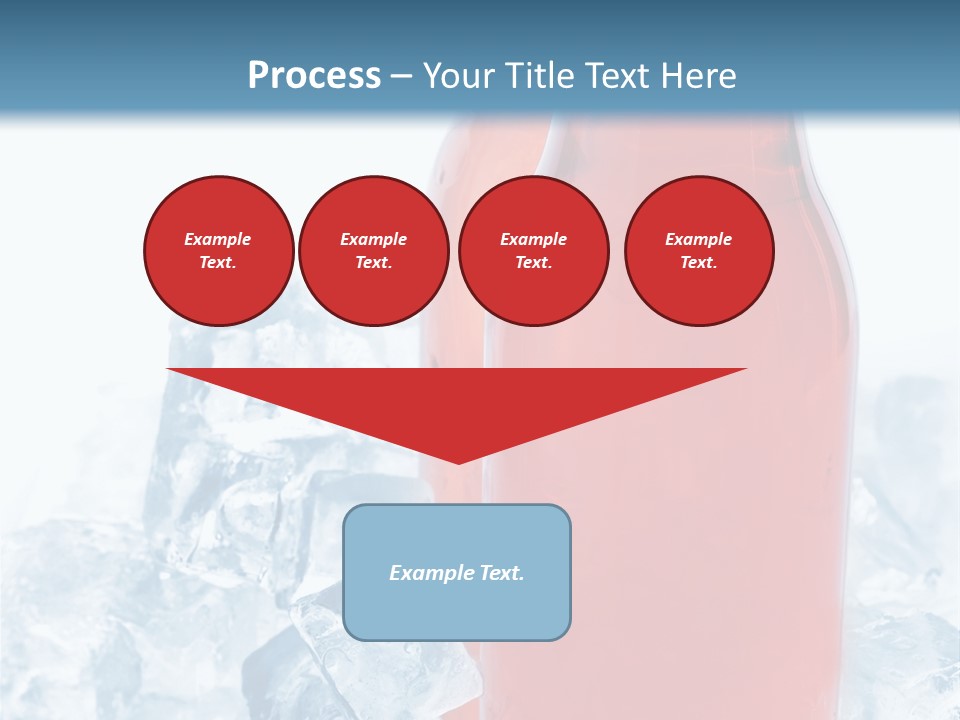 Cool Ice Photography PowerPoint Template