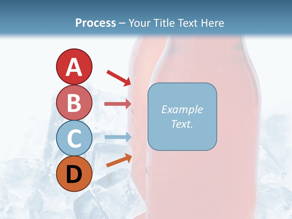 Cool Ice Photography PowerPoint Template