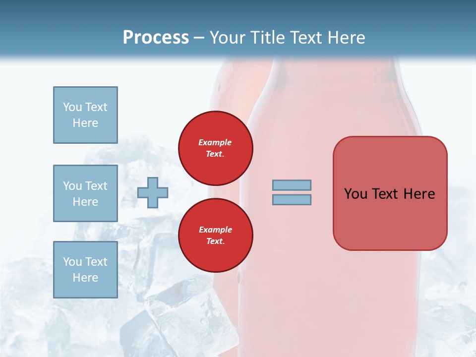 Cool Ice Photography PowerPoint Template