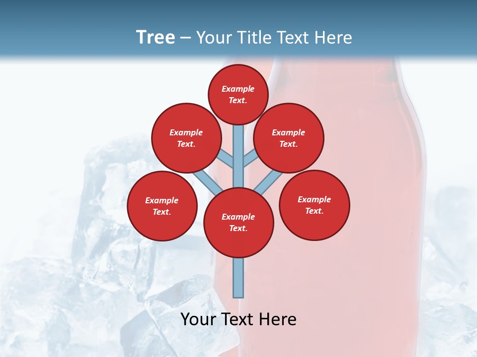 Cool Ice Photography PowerPoint Template