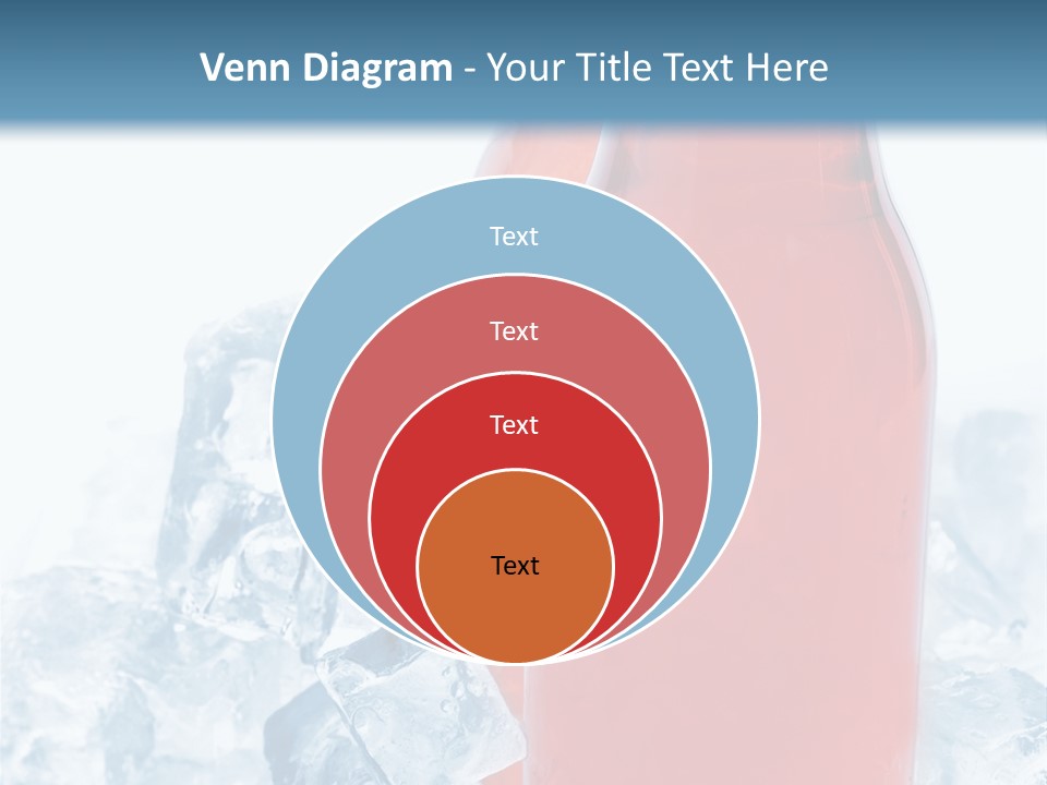 Cool Ice Photography PowerPoint Template