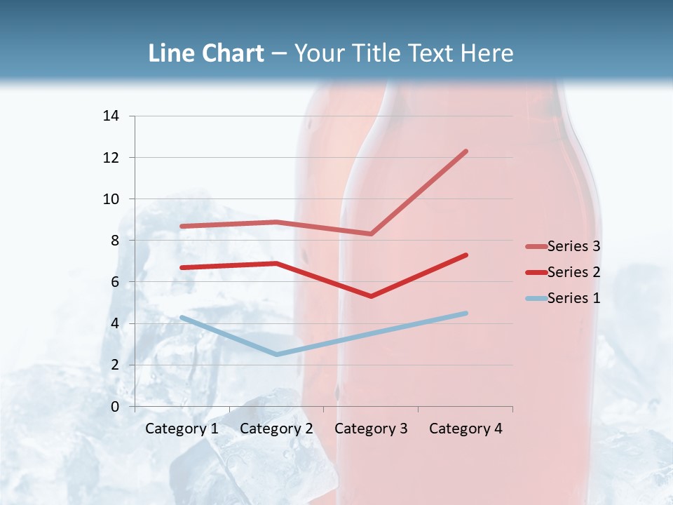 Cool Ice Photography PowerPoint Template