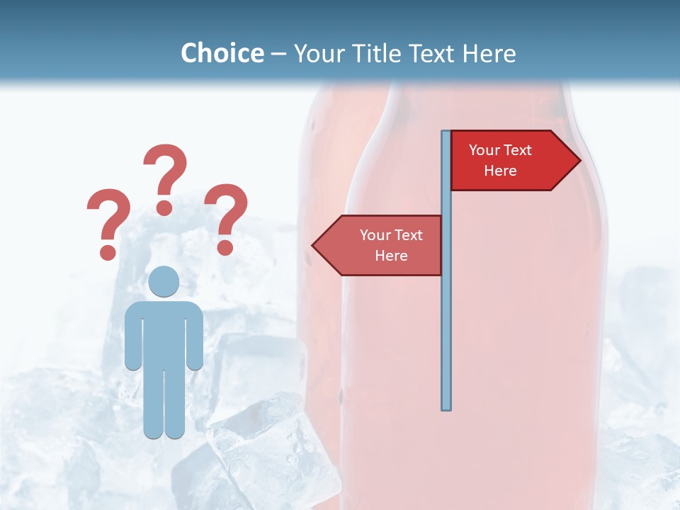 Cool Ice Photography PowerPoint Template