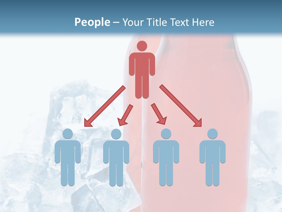 Cool Ice Photography PowerPoint Template