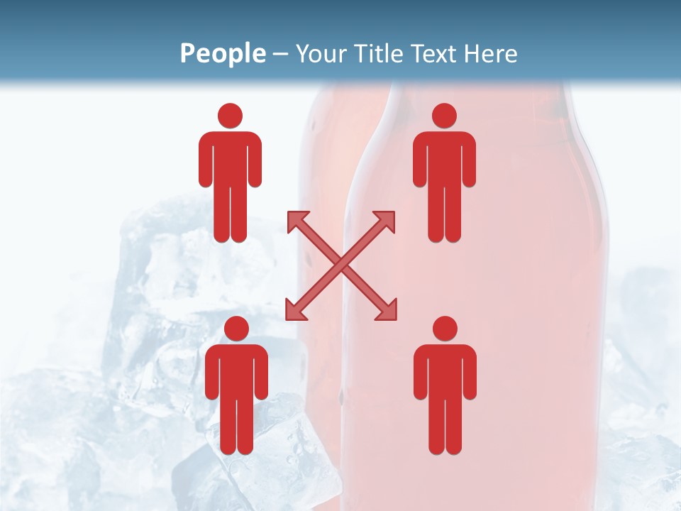 Cool Ice Photography PowerPoint Template