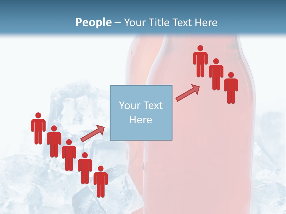 Cool Ice Photography PowerPoint Template