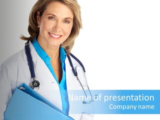 People Sick Medical PowerPoint Template