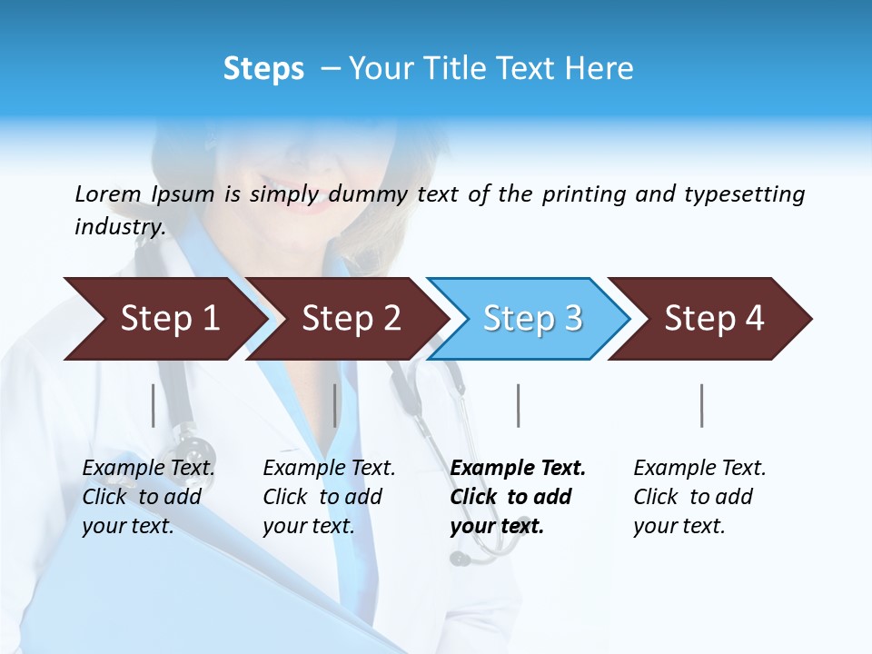 People Sick Medical PowerPoint Template