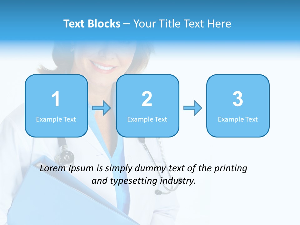 People Sick Medical PowerPoint Template