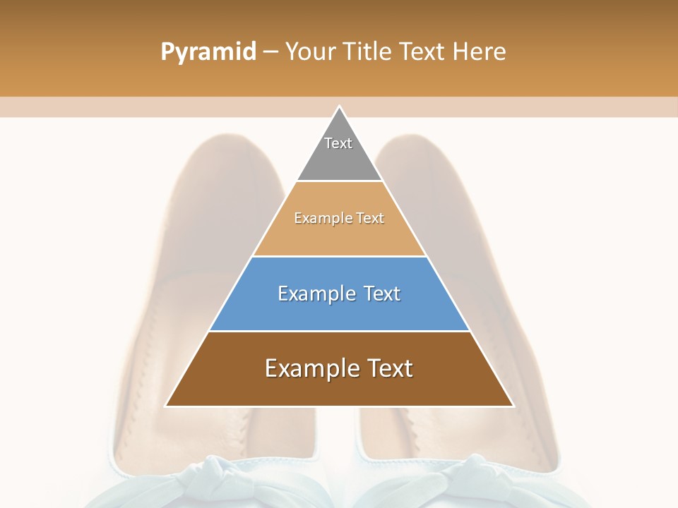 Togetherness White Slippers PowerPoint Template