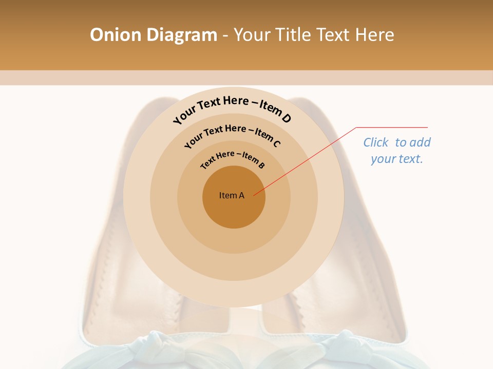 Togetherness White Slippers PowerPoint Template